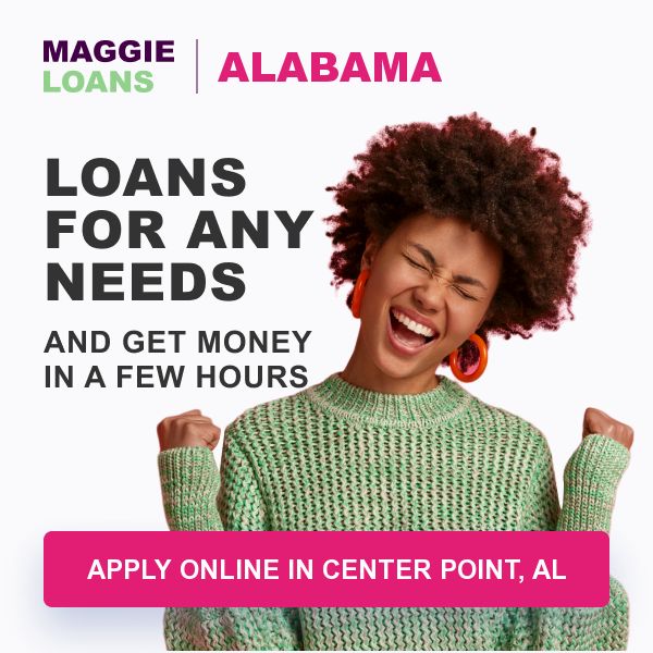Online Payday Loans in Alabama, Center Point